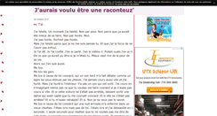 Desktop Screenshot of jauraisvouluetreuneraconteuz.com